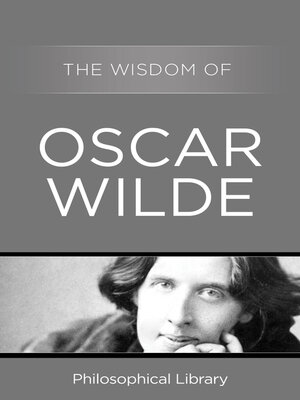 cover image of The Wisdom of Oscar Wilde